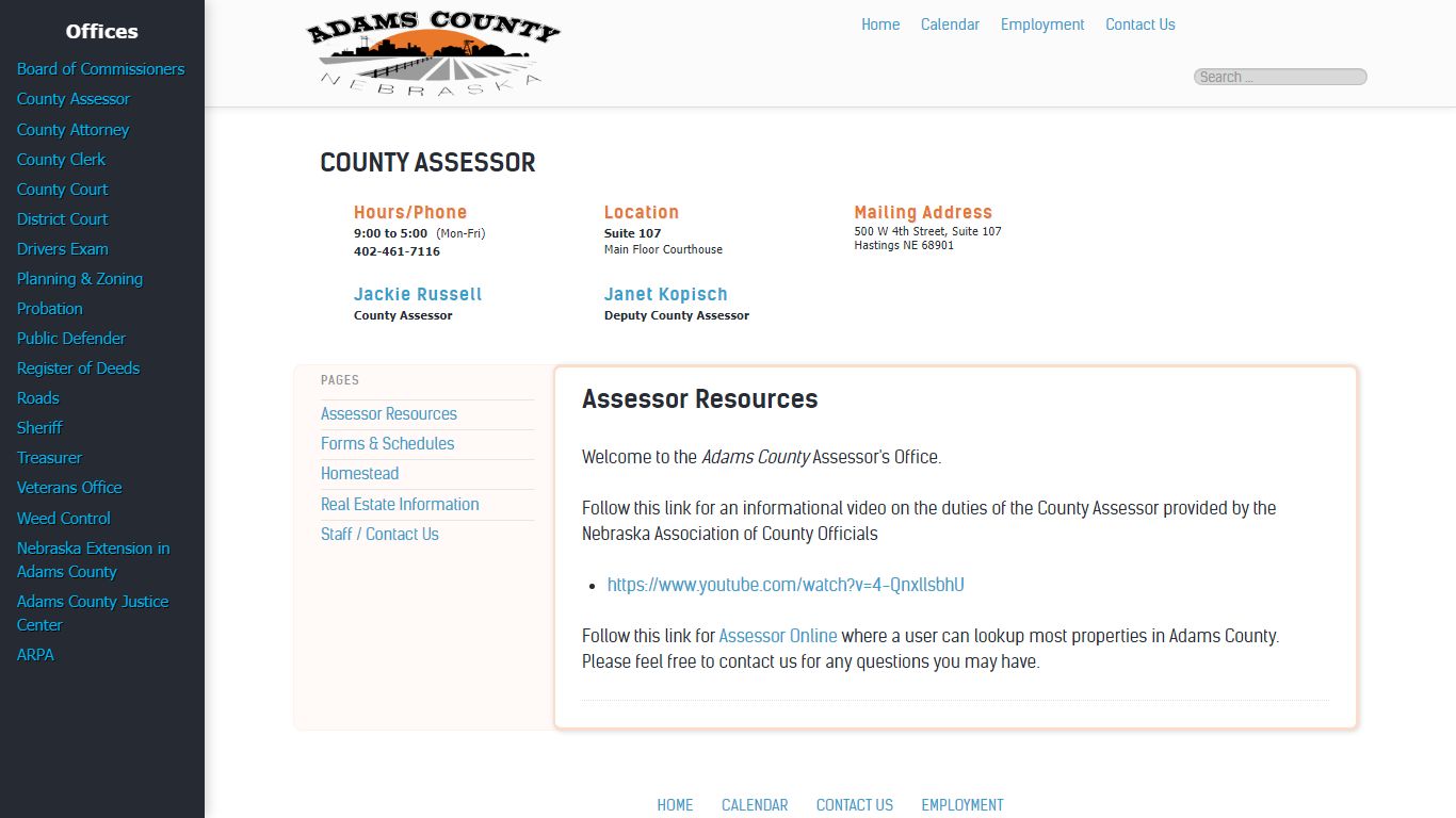 County Assessor